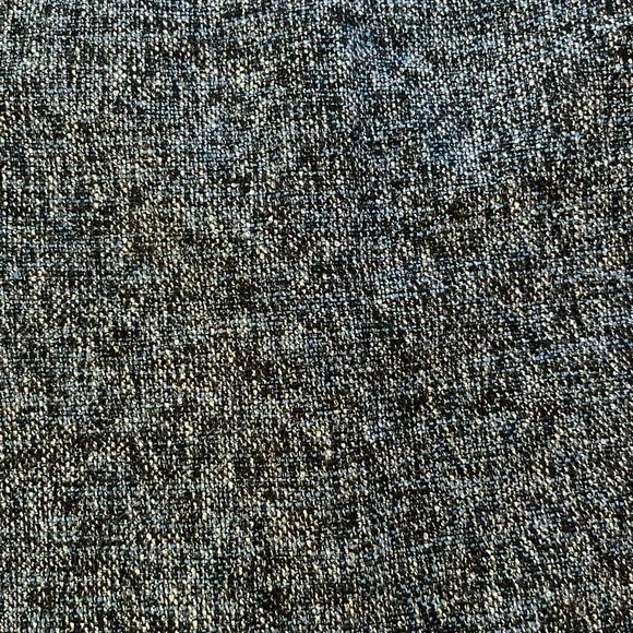 LOFT outlet tweed A-line skirt blue black white professional career workwear 8 - Picture 2 of 4